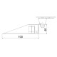 Lampa parbriz 12 LED-uri a 3W